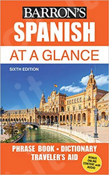 Barron's Spanish at a Glance(Foreign Language Phrasebook & Dictionary)