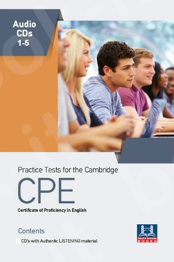 Tower Bridge Books - Practice Tests for the Cambridge CPE (Certificate of Proficiency in English) - Class Audio Cd's (5)