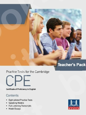Tower Bridge Books - Practice Tests for the Cambridge CPE (Certificate of Proficiency in English) - Teacher's Pack (Teacher's Book + (Audio Cd (Mp3)) (Πακέτο - Καθηγητή)