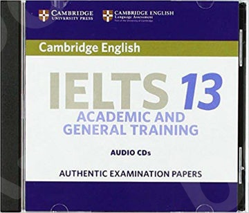 Cambridge IELTS 13 - Academic & General  Training  Audio CD(2)  (Ακουστικό CD) 2018
