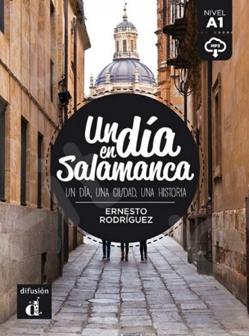 Un día en Salamanca, Libro + descarga mp3(Βιβλίο Μαθητή)