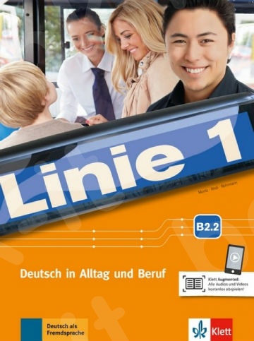 Linie 1 (B2.2), Kurs- und Übungs.+ Audios/Videos Online(βιβλίο μαθητή και ασκήσεων)