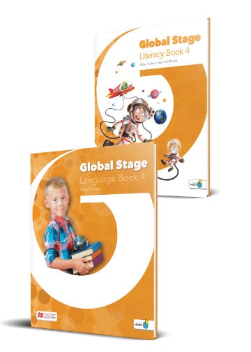 Global Stage Level 4  - Literacy Book and Language Book with Navio App(Μαθητή)