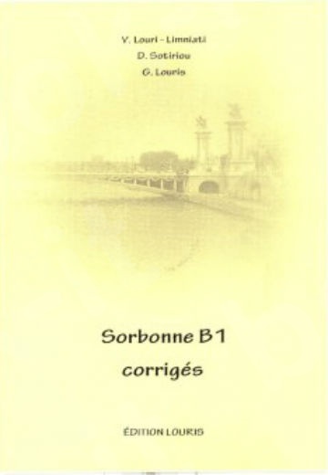 Sorbonne B1 - Corriges +CD(Λύσεις) - Εκδόσεις Λιμνιάτη
