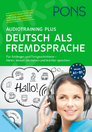 PONS Audiotraining Plus Deutsch als Fremdsprache(Βιβλίο μαθητή & CD)