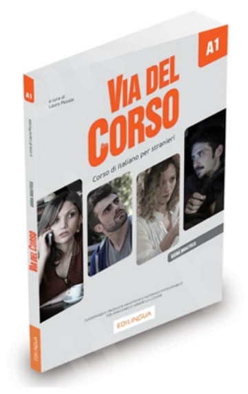 Via del Corso A1(Professore + CD audio (2) + DVD)(Βιβλίο Καθηγητή +CD)