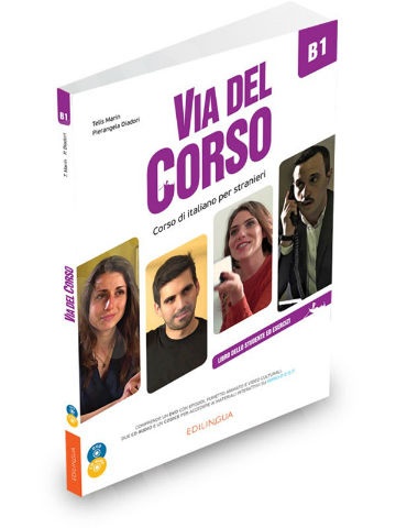 Via del Corso B1 (Libro dello studente ed esercizi +2CD audio +DVD Video)(Βιβλίο Μαθητή & Ασκήσεων)