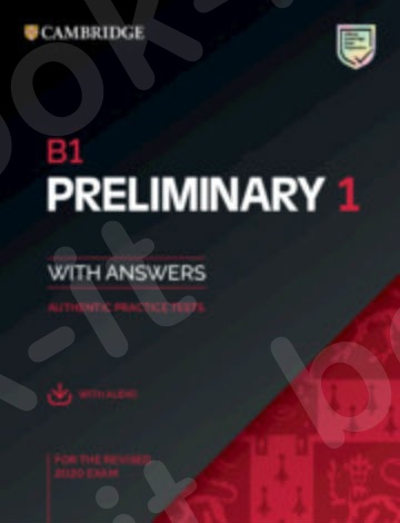 B1 Preliminary 1 (Revised 2020 Exam) -  Self Study Pack (+Downloadable Audio)