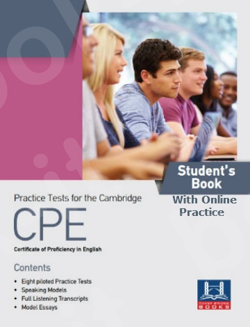 Tower Bridge Books - Practice Tests for the Cambridge CPE (Certificate of Proficiency in English) - Student's Book with Online Practice (Βιβλίο Μαθητή)