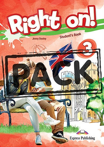 Right On 3 - Jumbo Pack 2(with English Grammar)(Πακέτο Μαθητή όλα τα βιβλία) - (Νέο !!)