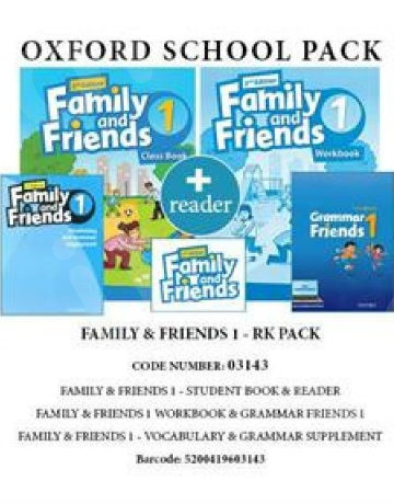 Family and Friends 1 - RK Pack (03143)