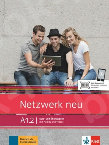 Netzwerk neu A1.2 - Kurs- und Übungsbuch mit Audios und Videos online(Μαθητή & Ασκήσεων)