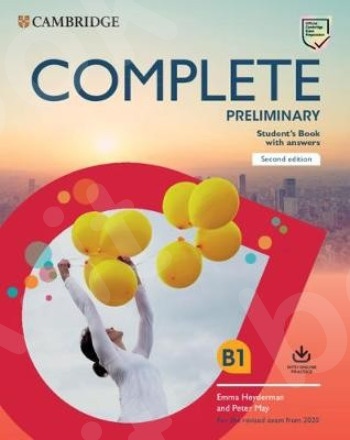 Cambridge - Complete PET  Student's Book with Answers(+Online Practice)(For the Revised Exam from 2020)2nd