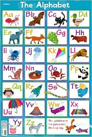 Alphabet (Collins Children’s Poster) -  Collins