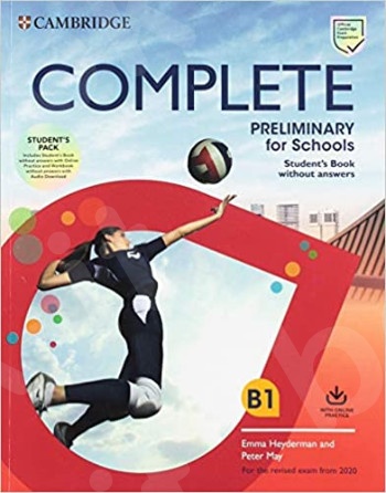 Complete PET for Schools - Student's Book Pack(Πακέτο Μαθητή)Revised Exam from 2020!!