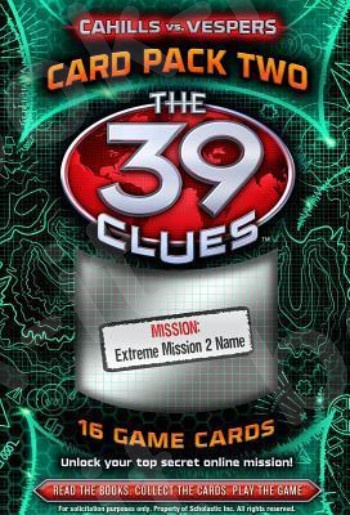 The 39 Clues: Cahills vs Vespers Card Pack 2(Magellan Heist) - Συγγραφέας : Clifford Riley   (Αγγλική Έκδοση)