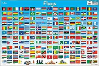 Flags (Collins Children’s Poster) -  Collins