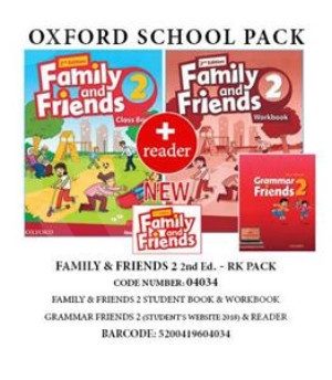 Family and Friends 2 - RK Pack 04034(Πακέτο Μαθητή ) - 2nd Edition 2020