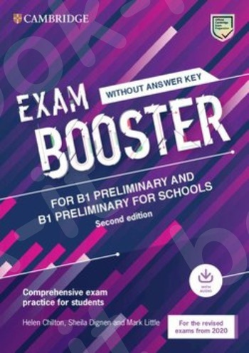 Cambridge English Exam Booster for Preliminary and Preliminary for Schools without Answer Key with Audio Download(2020 Exams)