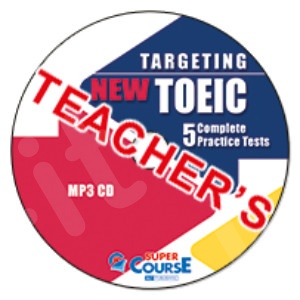 SC - Targeting New Toeic 5 Complete Practice Tests - 1 MP3 CD Καθηγητή (Ακουστικό mp3-CD )