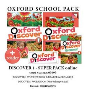 Oxford Discover 1 - Super Pack Online -03693  (Πακέτο Μαθητή)