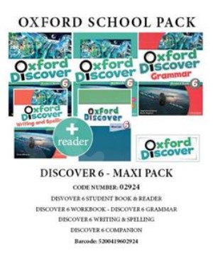 Oxford Discover 6  - Maxi Pack  -02924(Πακέτο Μαθητή)