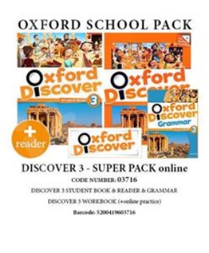 Oxford Discover 3 - Super Pack Online -03716 (Πακέτο Μαθητή)