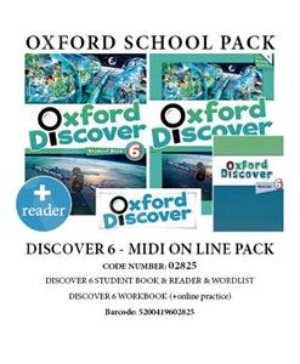 Oxford Discover 6 - Midi Online Pack -02825(Πακέτο Μαθητή)
