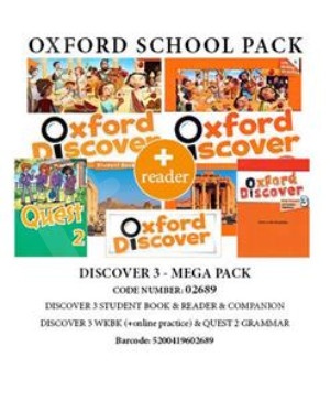 Oxford Discover 3 - Mega Pack -02689(Πακέτο Μαθητή)