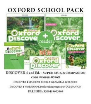 Oxford Discover 4 (2nd Edition) - Super Pack(+Companion) -03969(Πακέτο Μαθητή)
