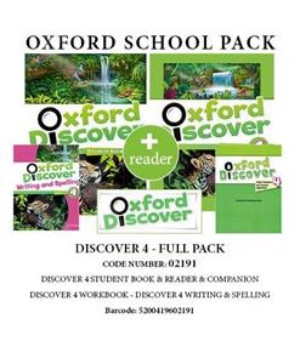 Oxford Discover 4 - Full Pack -02191(Πακέτο Μαθητή)