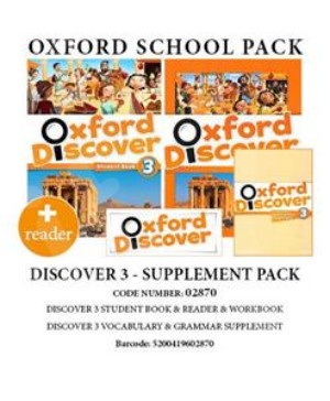 Oxford Discover 3 - Supplement Pack 02870(Πακέτο Μαθητή)