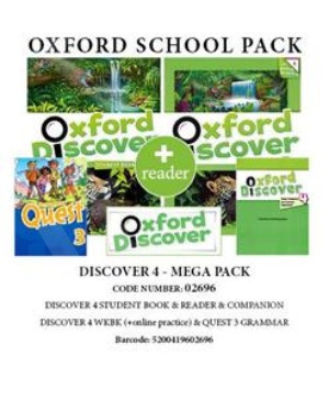 Oxford Discover 4 - Mega Pack -02696(Πακέτο Μαθητή)