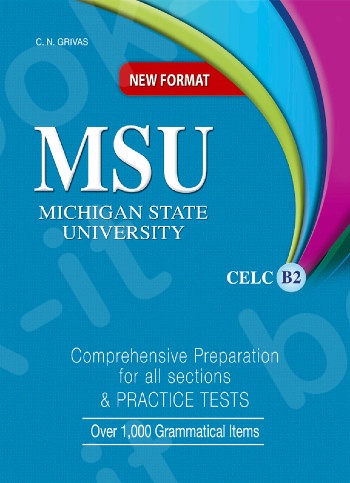 MSU CELC B2 (Preparation and Practice Tests) (+Free Supplementary Booklet) - Grivas (2021 Format)
