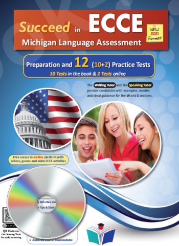 Succeed in ECCE Michigan Language Assessment NEW 2021 Format (10+2) Practice Tests - MP3 CD (Ακουστικά MP3-CD)