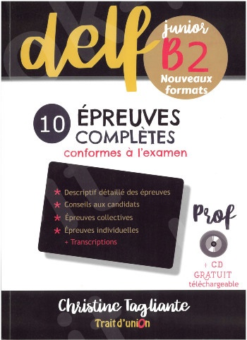 Nouveuax Delf Junior B2 10 Epreuves Completes Livre Du Professeur(Καθηγητή)