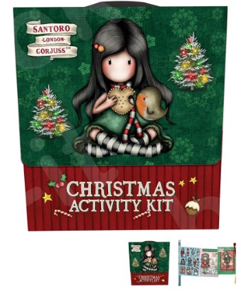 Santoro’s Gorjuss - Χριστουγεννιάτικο Κουτί Δραστηριοτήτων (Christmas Activity Kit) - Εκδόσεις Χάρτινη Πόλη