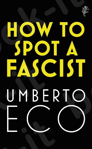 How to Spot a Fascist(Αγγλική Έκδοση)