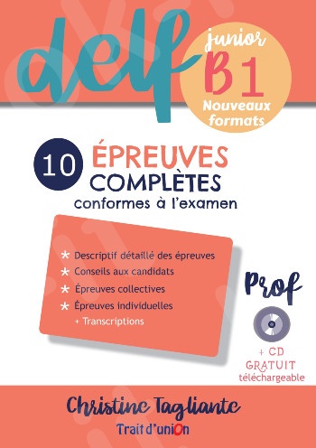 Nouveau Delf Junior B1 10 Epreuves Completes - Livre du Professeur(Καθηγητή)2021