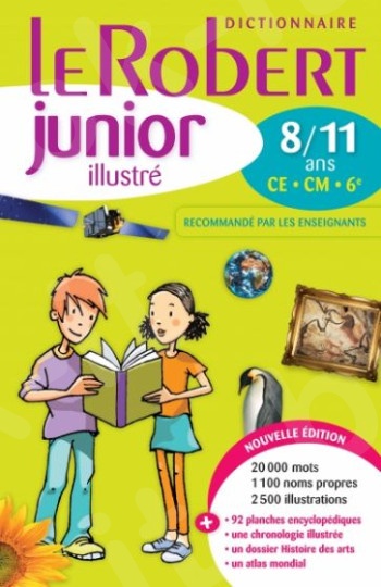 Le Robert Dictionnaire Junior Illustre 8/11 Ans - Le Robert