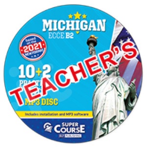 Super Course - Michigan ECCE B2 - (10 + 2 Practice Tests) 2021 - MP3 CD(Ακουστικό MP3-CD)
