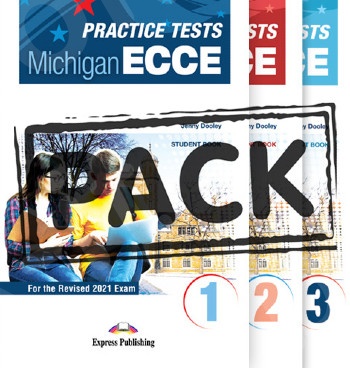 New Practice Tests for the Michigan ECCE for the Revised 2021 Exam - Jumbo Pack 1, 2 & 3