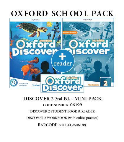 Oxford Discover 2 (II ed) MINI PACK (+READER)(Πακέτο Μαθητή 06199)