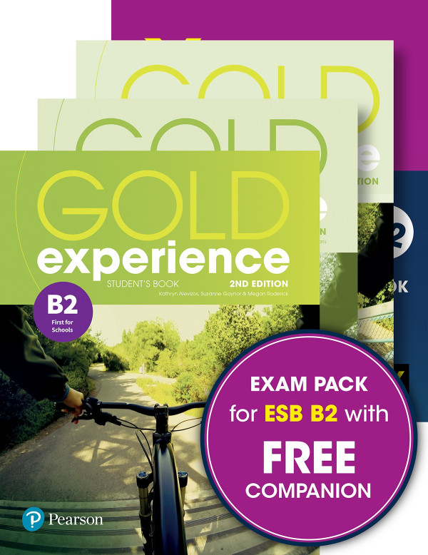 Exam Pack ESB B2:Gold Experience B2 (2nd Edition)(WITH APP + WB + COMPANION + YORK PRACTICE TEST FOR ESB B2)