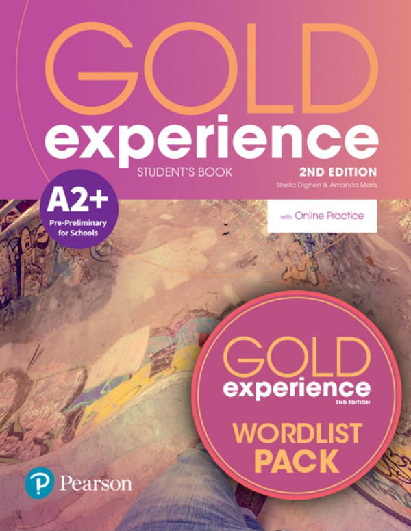 Gold Experience A2+ Student's Book PACK (+ ONLINE PRACTICE + WORDLIST)2nd Edition