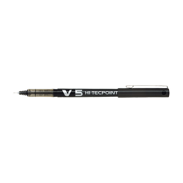 Pilot Στυλό Υγρής Μελάνης HI-Techpoint V5 0.5mm μαύρο 12Τ.