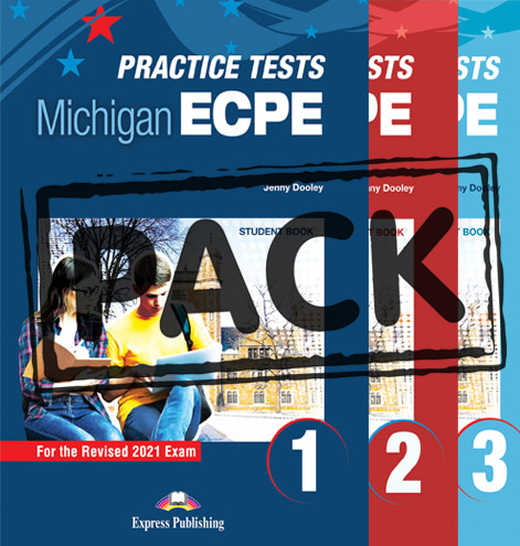 New Practice Tests for the Michigan ECPE for the Revised 2021 Exam - JUMBO PACK 1, 2 & 3​​