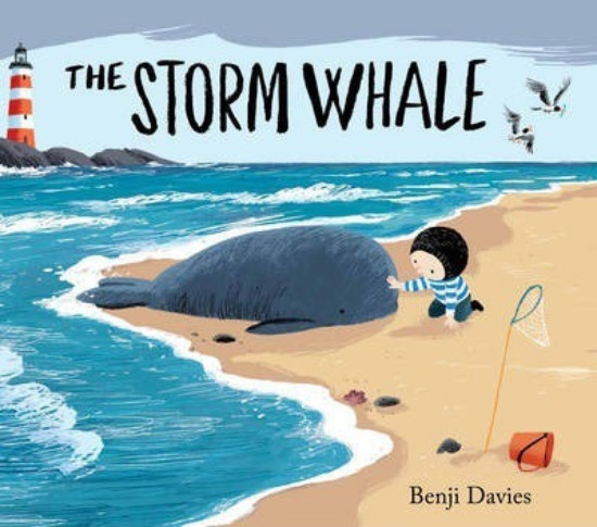 Εκδόσεις SIMON & SCHUSTER - The Storm Whale - Συγγραφέας :Benji Davies(Αγγλική Έκδοση)