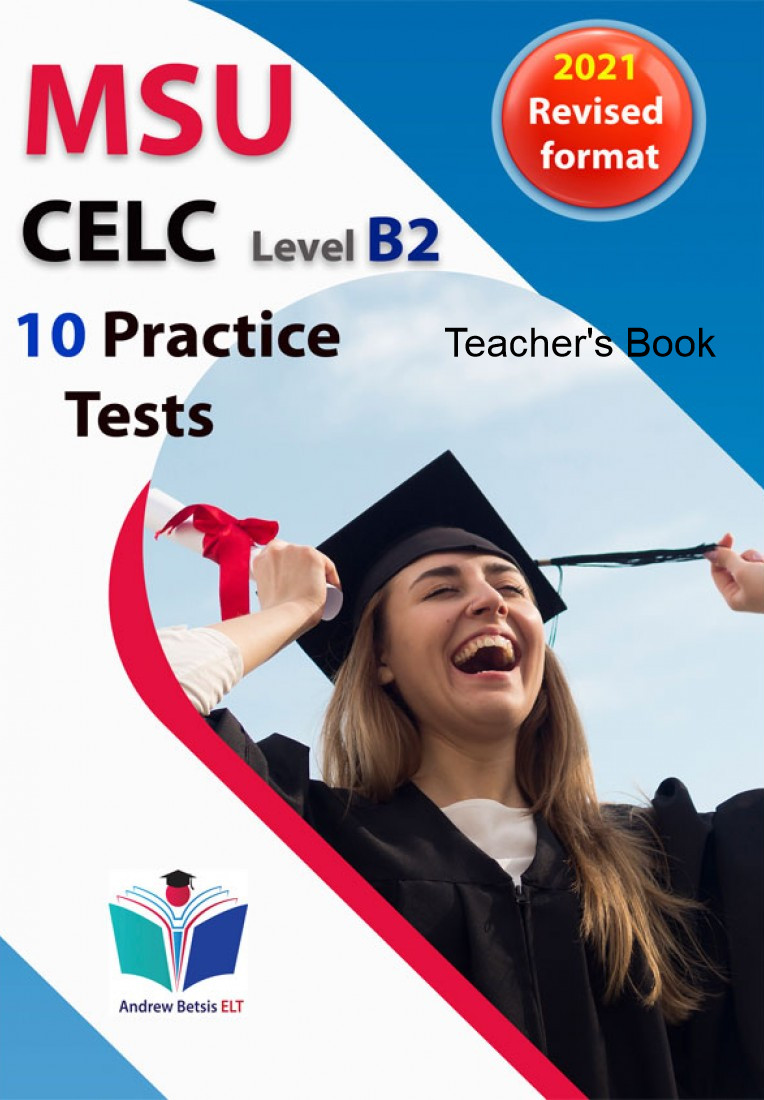 Succeed in MSU CELC(10 Practice Tests ) - Teacher's Book (Βιβλίο Καθηγτή) 2021 Edition, BETSIS