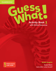 Εκδόσεις Cambridge - Guess What! 1 - Activity Book(+Online Resources)(Ασκήσεων Μαθητή)